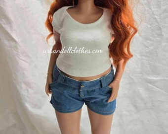 Jean Shorts for Smart Doll Pear Dolls