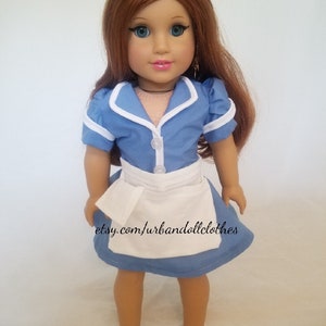 Waitress Outfit for 18-Inch Doll