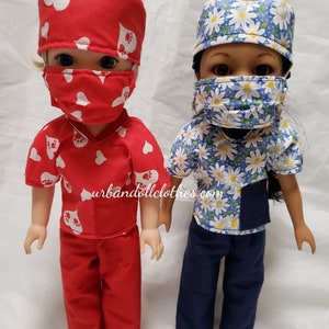 Scrubs for 14.5 Inch Dolls