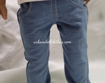 Jeans per bambole da 18 pollici