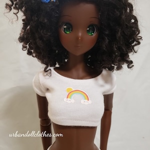 Rainbow Crop T-Shirt for Smart Dolls