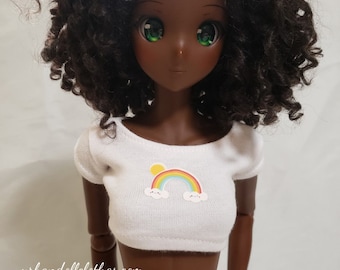 Rainbow Crop T-Shirt for Smart Dolls