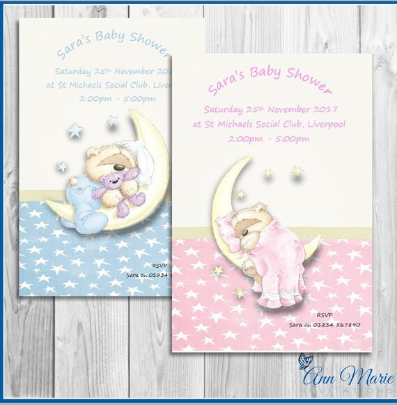 personalised baby shower invitation cards