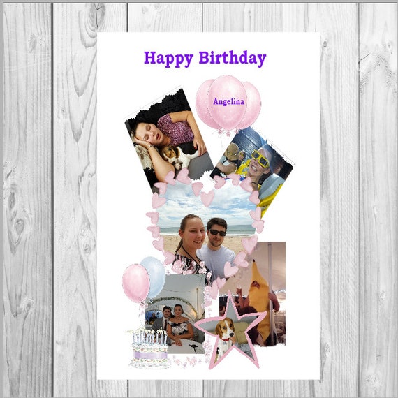Photo collage for husband birthday 2025