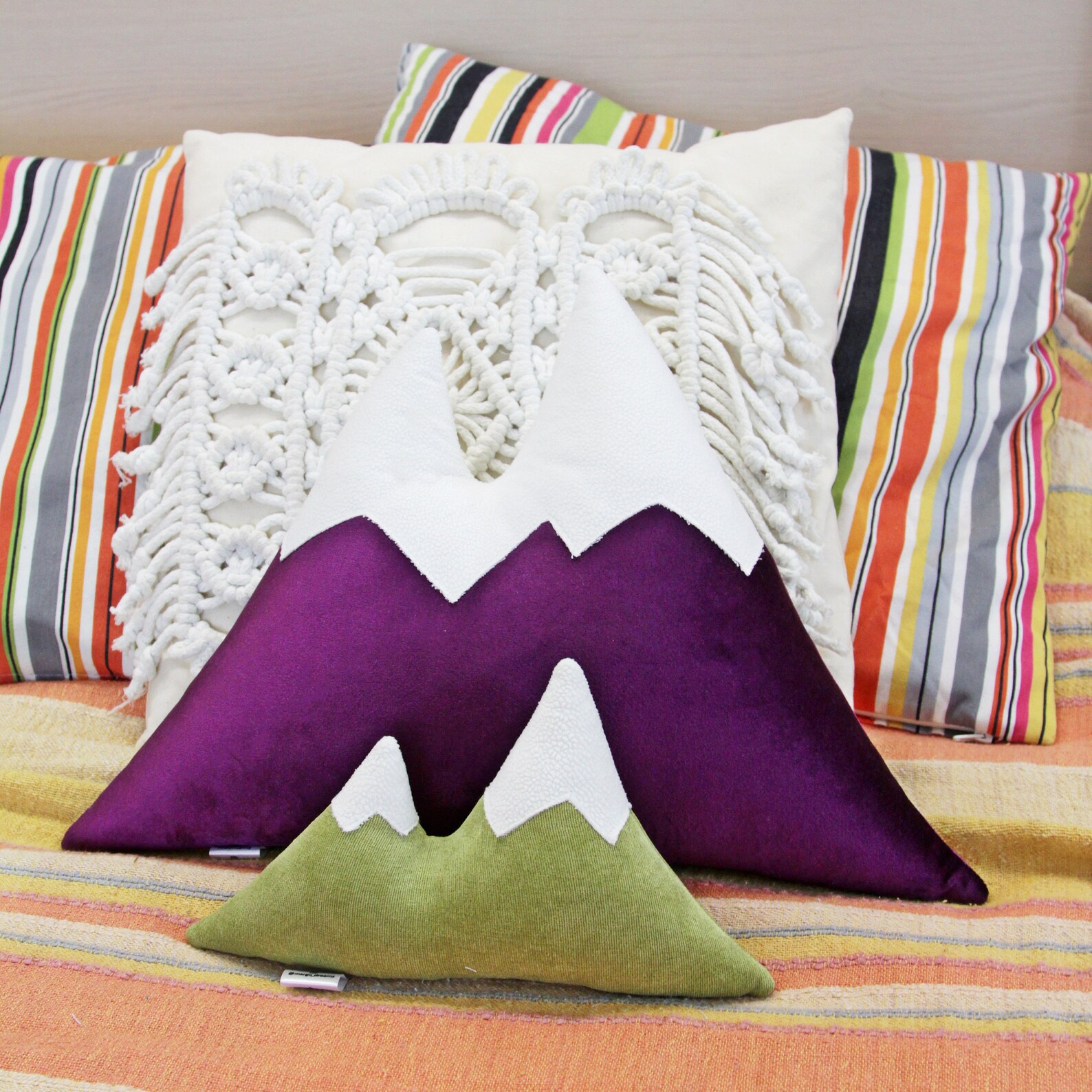 Mountain Pillow Mountain Decor Mountain Lovers Etsy