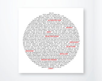 Als ich anfing mich selbst zu lieben chaplin