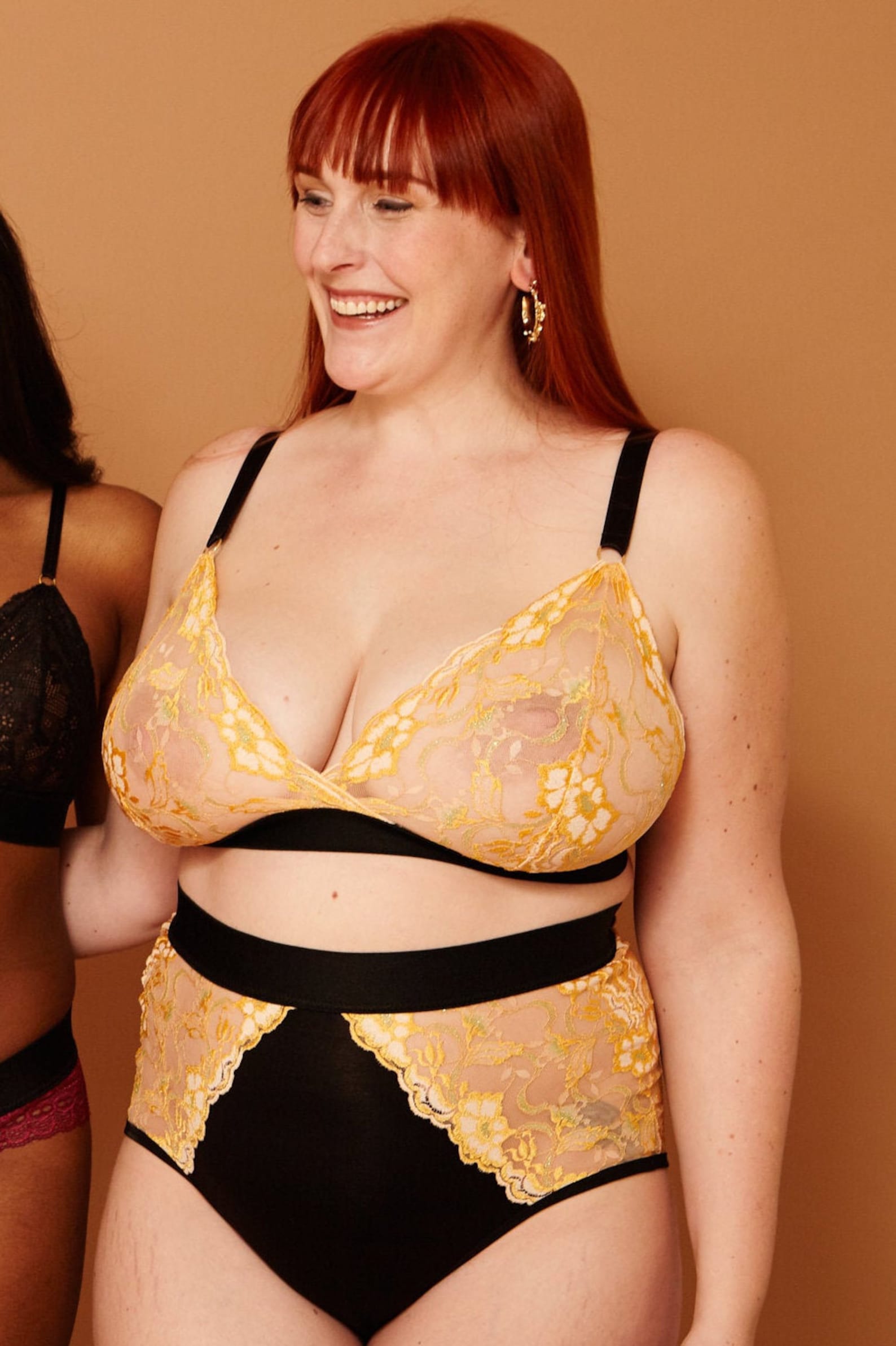 Yellow Bralette Etsy