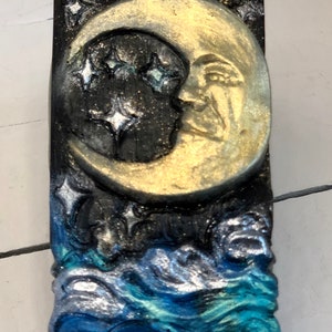 Celestial Bathroom Set Moon Stars Sun Bathroom Decor Etsy