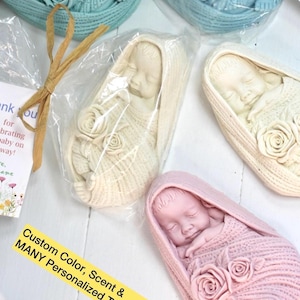 Baby Boy Baby Girl Shower Soap favors -  Custom  Babyshower Favor Soaps, Shower soap favor gifts for Guest - Baby shower gift Soap