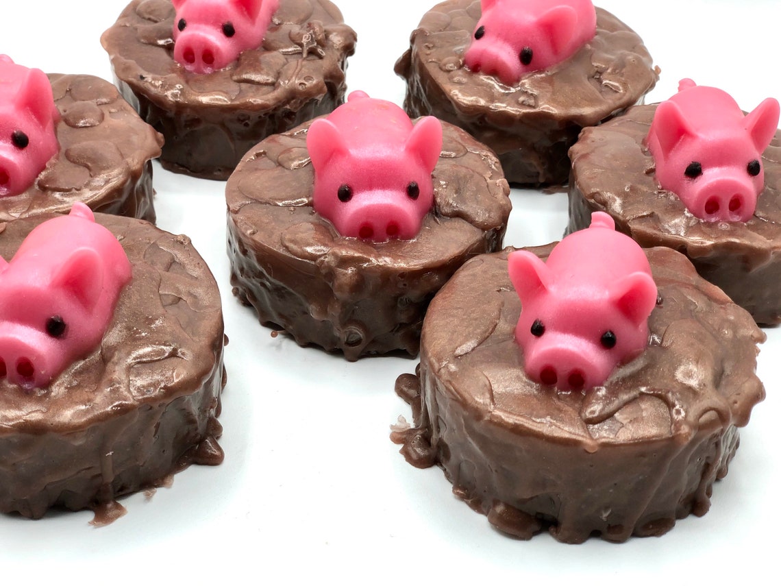Pigs In Mud Soap handcrafted soap Pig Theme gift 100 Etsy