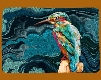 Kingfisher blanket