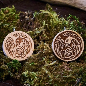 Celtic HAWK necklace - Celtic Zodiac Sign Pedant | Charm | Spirit Animal | Totem|