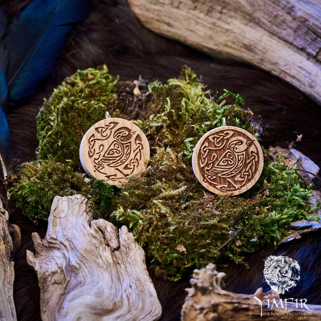 Celtic WREN Necklace Celtic Zodiac Sign Pedant Charm Etsy