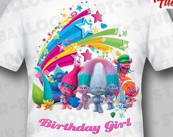 Trolls Birthday Svg Etsy
