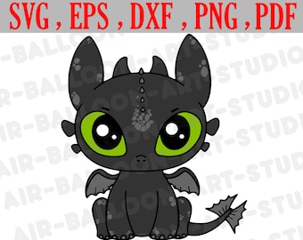 Download Toothless svg | Etsy