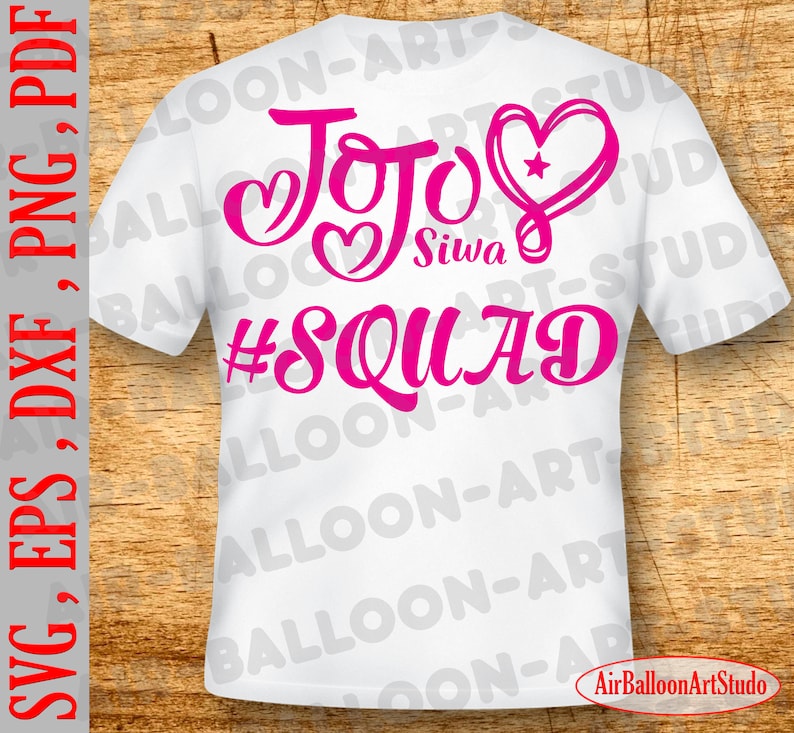 Download Jojo Siwa Birthday Squad Svg Birthday Girl SVG Birthday SVG | Etsy