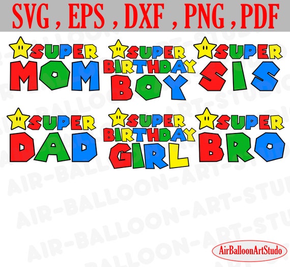 Download Super Birthday Svg Super Birthday Boy Svg Super Dad Svg Super Etsy