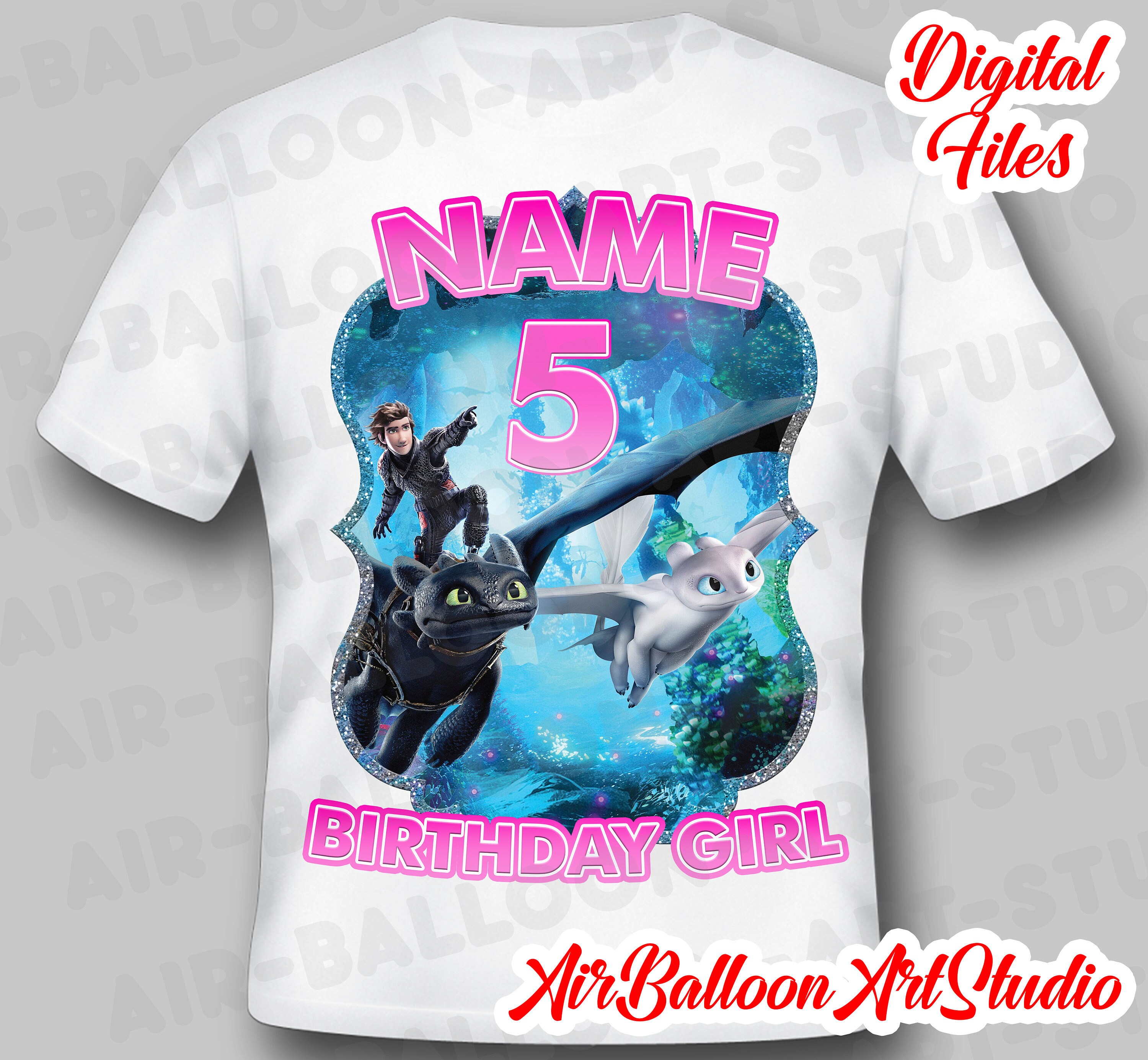 dragon birthday shirt
