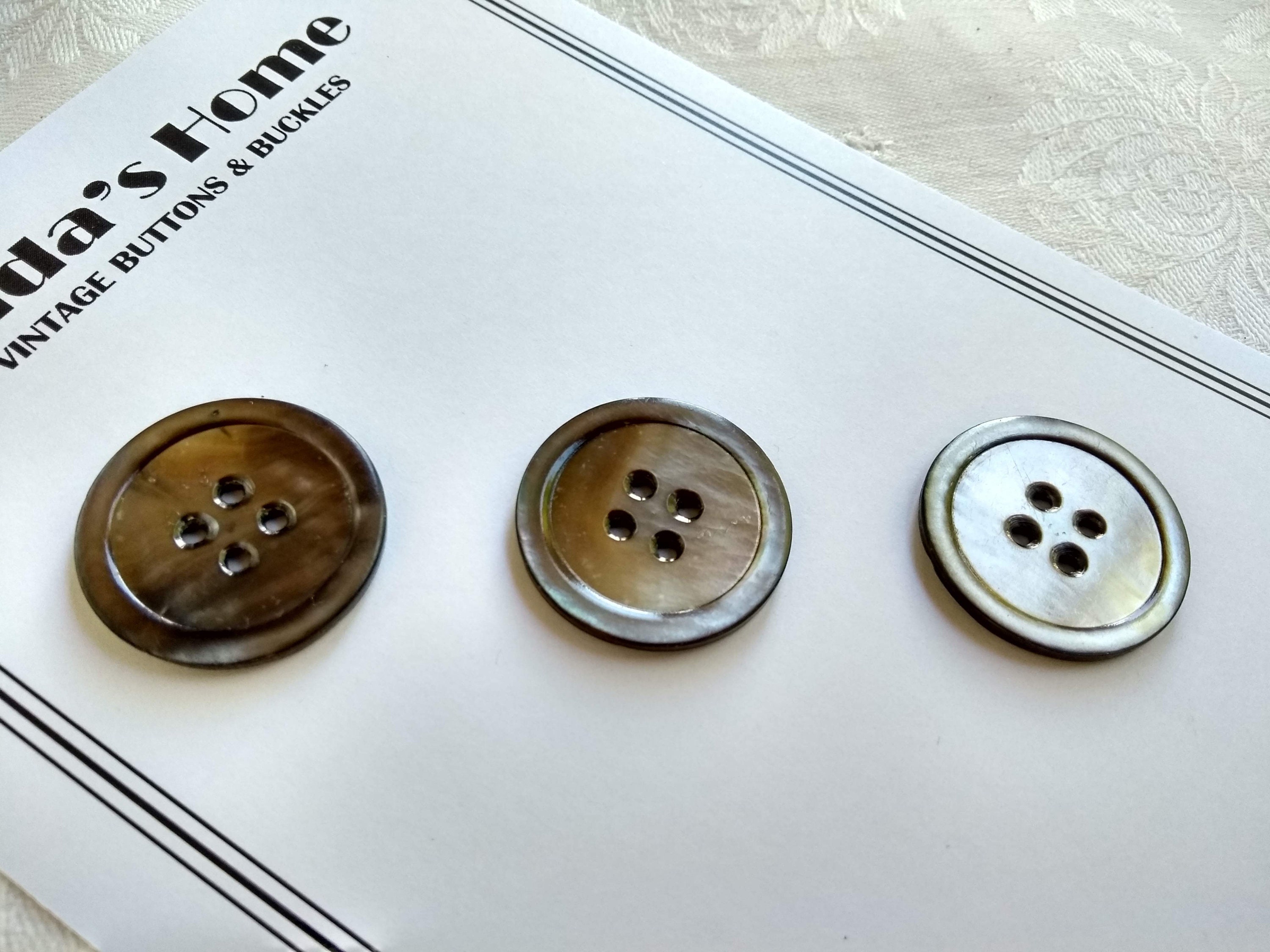 Metal Button: Metal Round Men Women Buttons from Italy by Zegna