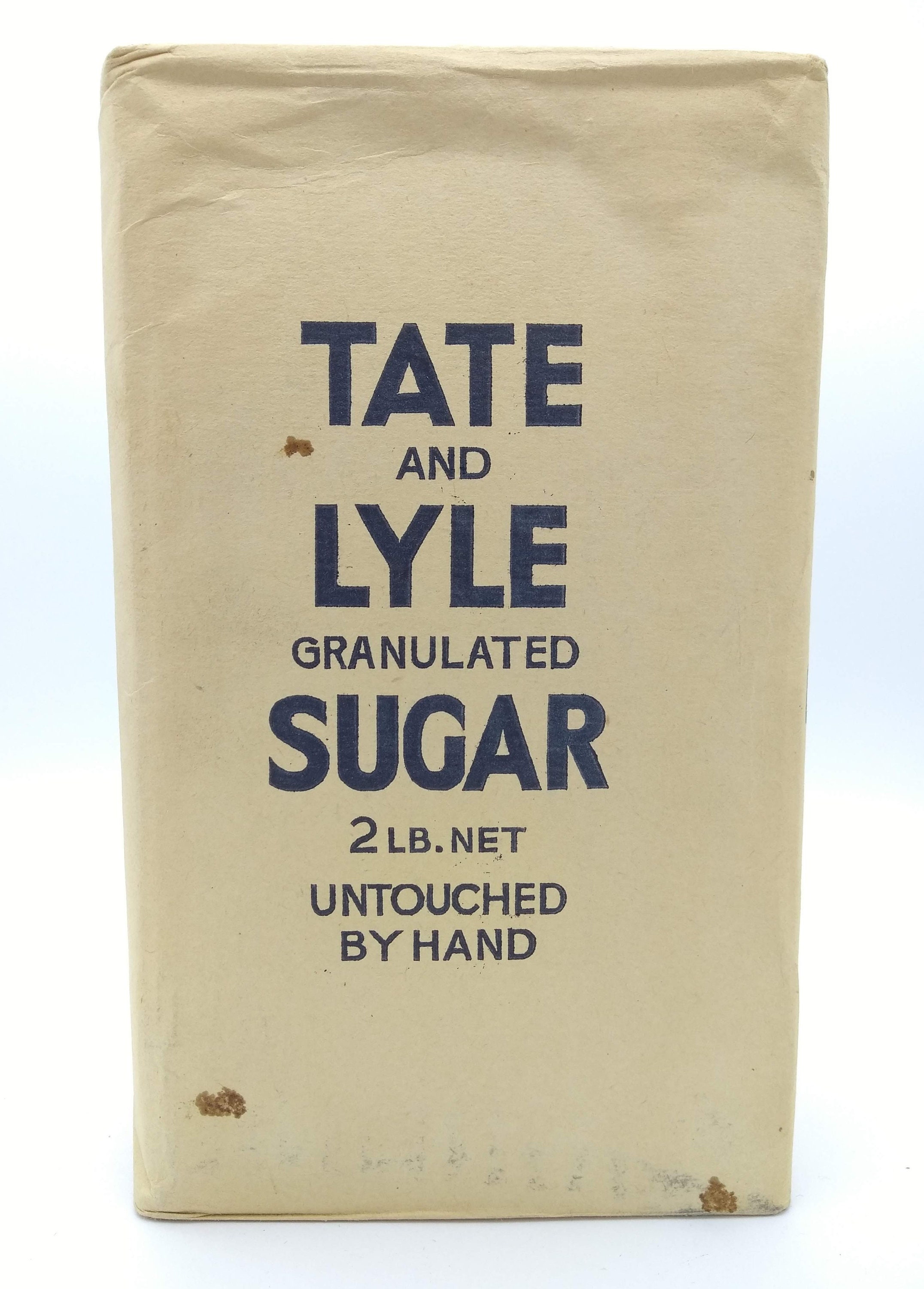 1950s SUGAR PACKET Tate and Lyle sugar 2lb vintage sugar Etsy