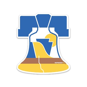 Pennsylvania Sticker | Liberty Bell Sticker | Pennsylvania Bell Decal | Pennsylvania Decor | Car Sticker | Laptop Sticker | Planner Sticker