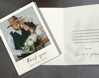 Bedankkaart voor bruiloft, bedankje voor bruiloft, bedankje voor foto, bedankkaartjes bestellen, bedankje voor bruiloft, bedankje voor foto, bedankje voor foto