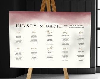 Unusual Table Plans For Weddings, Wedding Table Plan, Wedding Seating Plan, Wedding Seating Chart, Table Chart, Perfect Table Plan