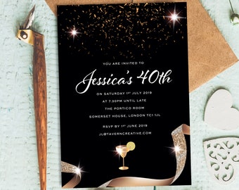 21st birthday invitations etsy
