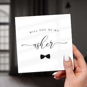 Carte Serez-vous mon huissier, Carte d'huissier, Proposition d'huissier, Carte de garçons d'honneur, Cartes de proposition pour mariage, Cartes de mariage, Carte personnalisée