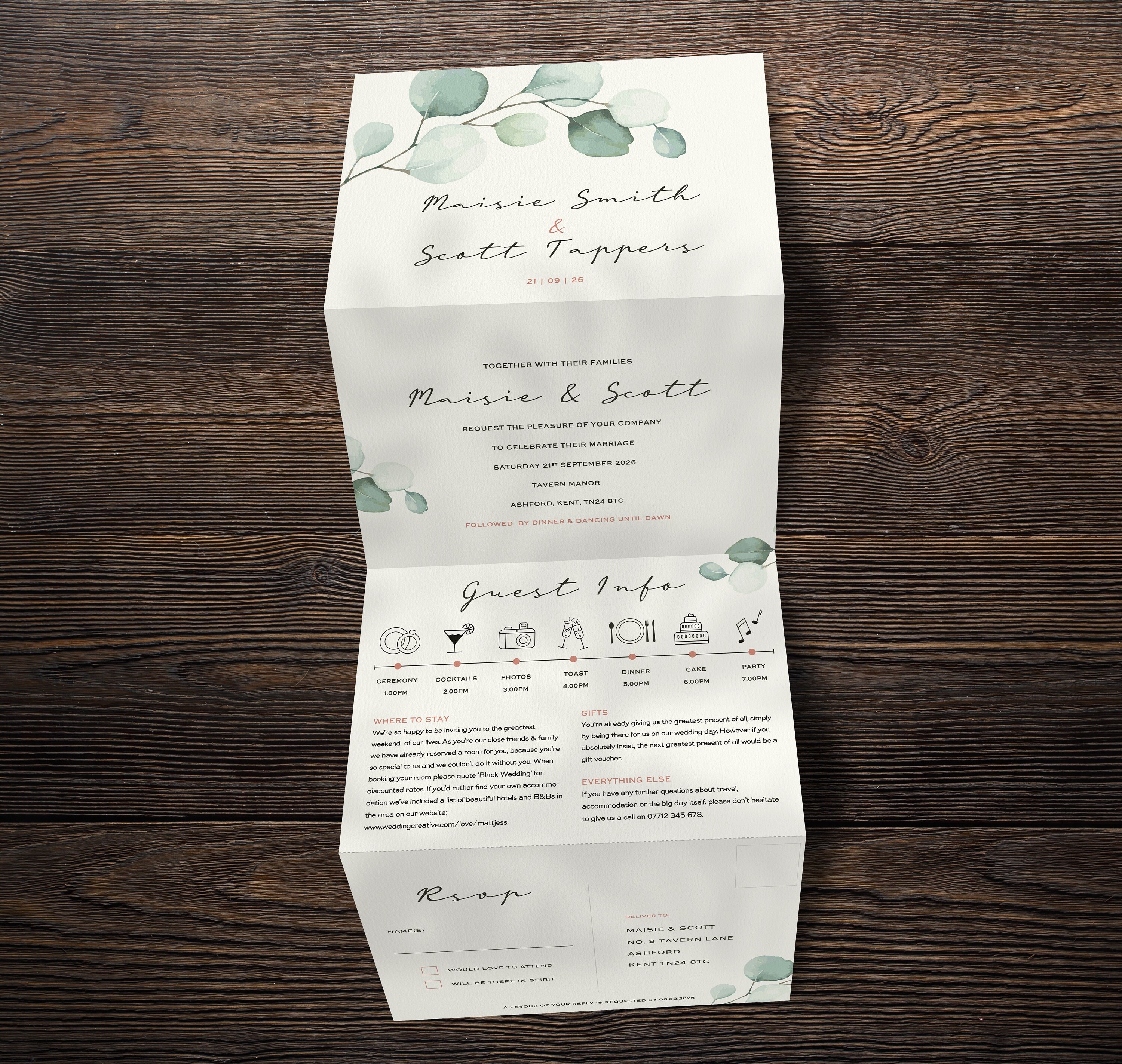 Wedding Invitation Sticker, Wedding Mail Sticker, Wedding Invite