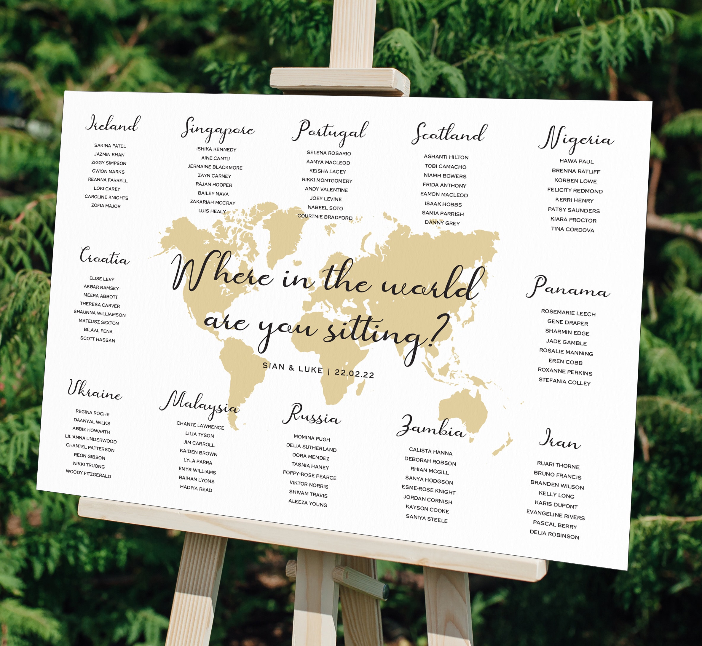 World Map Seating Chart Board Travel Theme Table Plan Where In The World Map Seating Chart Board Travel Theme Table Plan Where In The
