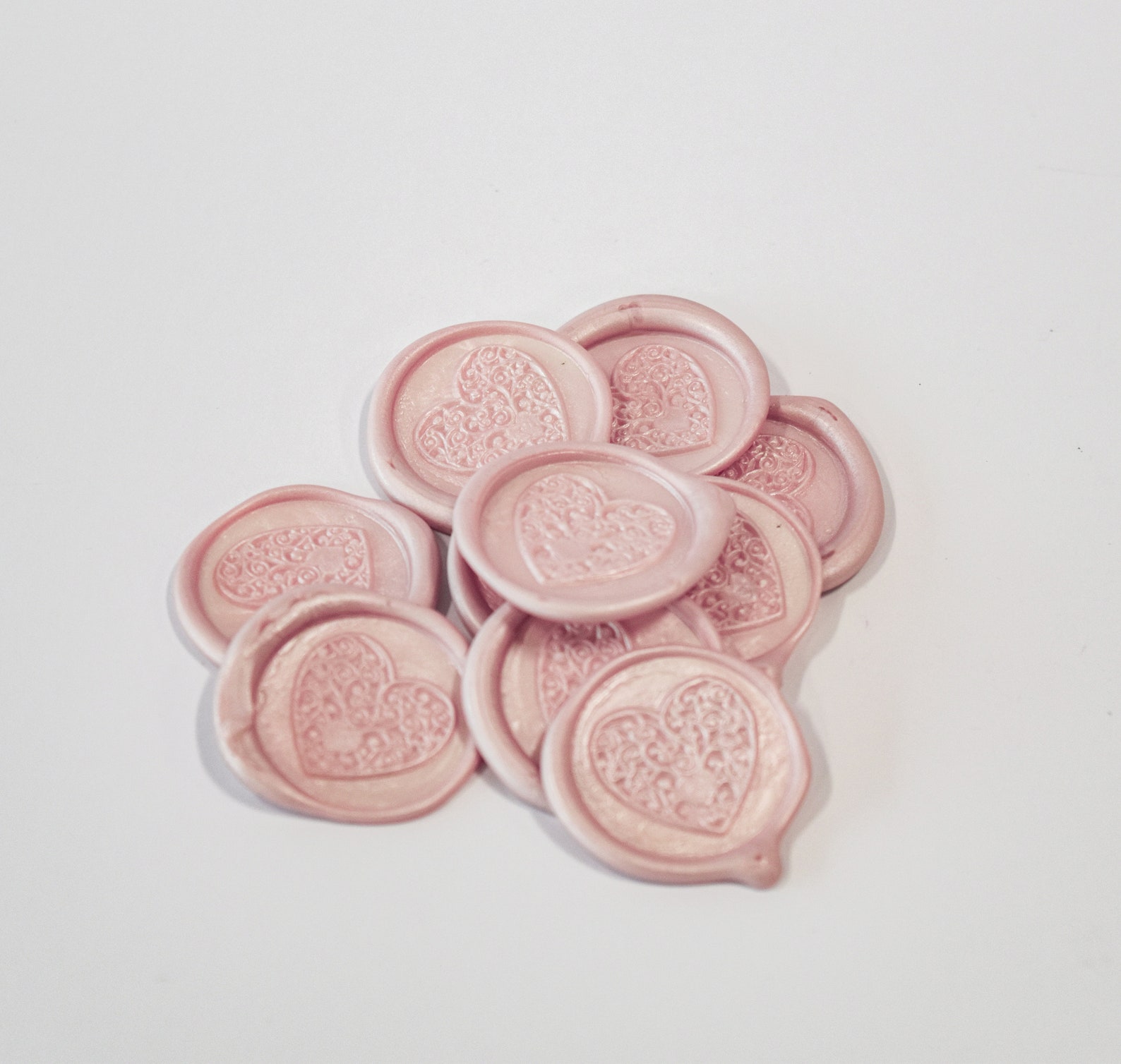 Blush Pink Wax Seal Self Adhesive Wax Seal Wax Seal Etsy