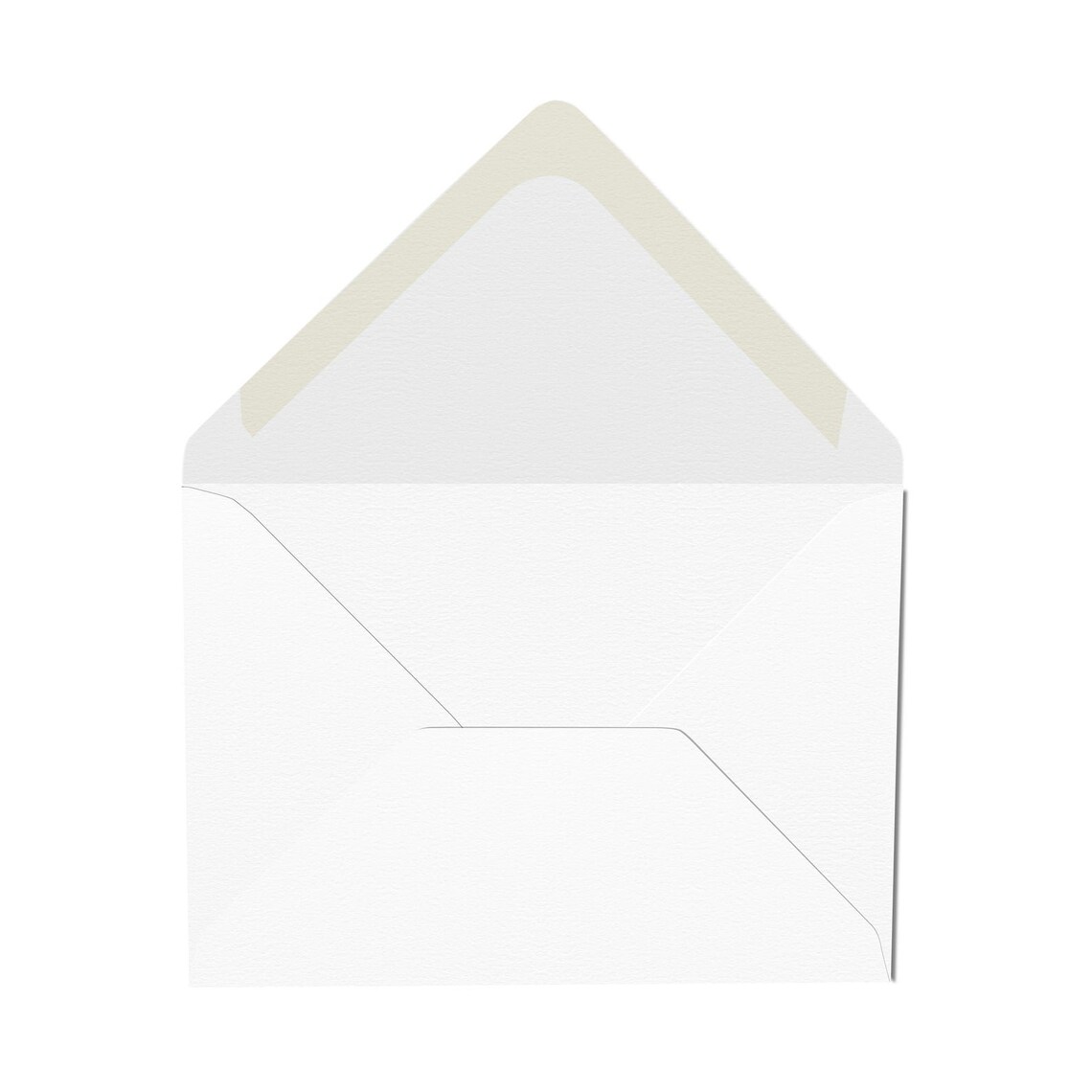 OffWhite Envelopes 7x5 Lined Envelopes Envelope Etsy