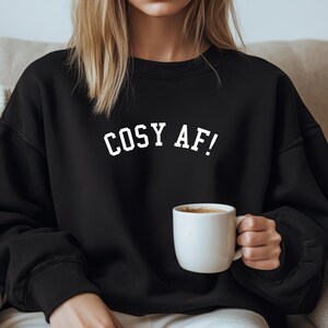 Buy Cozy Af Sweatshirt Online In India Etsy India