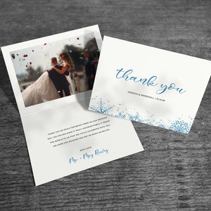 Winter bedankkaarten, bruiloft bedankkaarten met foto, bruiloft bedankbriefje, bruiloft bedankkaarten, bedankkaarten voor bruiloft