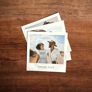 Cartes de visite avec photos – Cartes de table de mariage personnalisées avec photos d'invités