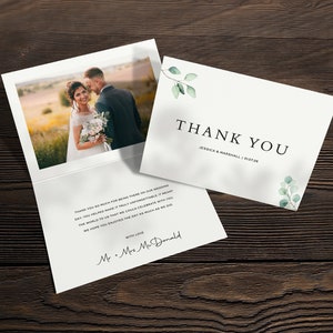 Günstige Hochzeit Dankeskarte, Foto Dankeschön Karte, Hochzeit Dankeschön, Foto Dankeschön, Bestellung Dankeskarten, Hochzeit Dankeschön