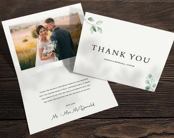 Cheap Wedding Thank Yous, Photo Thank You Card, Wedding Thank Yous, Photo Thank You, Order Thank You Cards, Wedding Thankyous