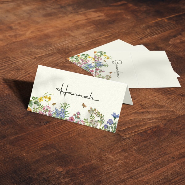 Place Card, Table Cards, Place Cards, Place Names, Place Cards Wedding, Place Settings, Table Setting, Seating Cards, Guest Names, Bee