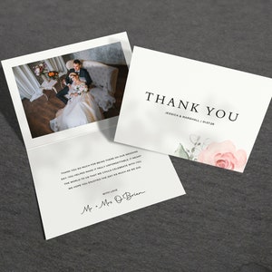 Danksagungsnotizen mit Bildern, Foto-Dankeskarte, Hochzeit-Dankeschön, Foto-Dankeschön, Bestell-Dankes-Karten, Hochzeit-Dankeschöns