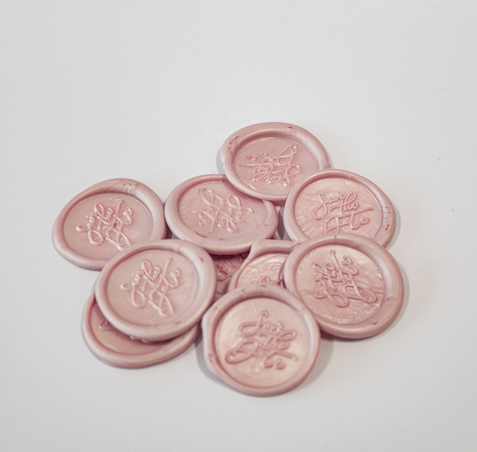 Blush Pink Wax Seal Self Adhesive Wax Seal Wax Seal Etsy