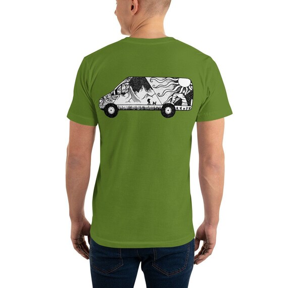 colorful van shirt