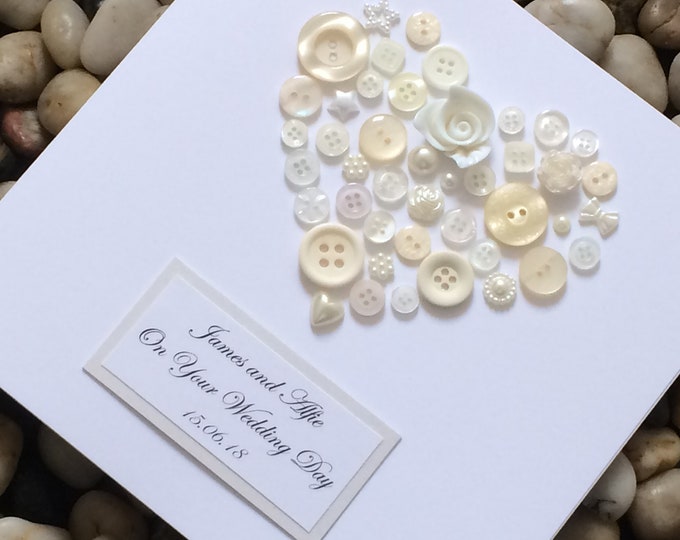 Personalised Wedding Day Card Handmade Wedding Card for Son - Etsy UK
