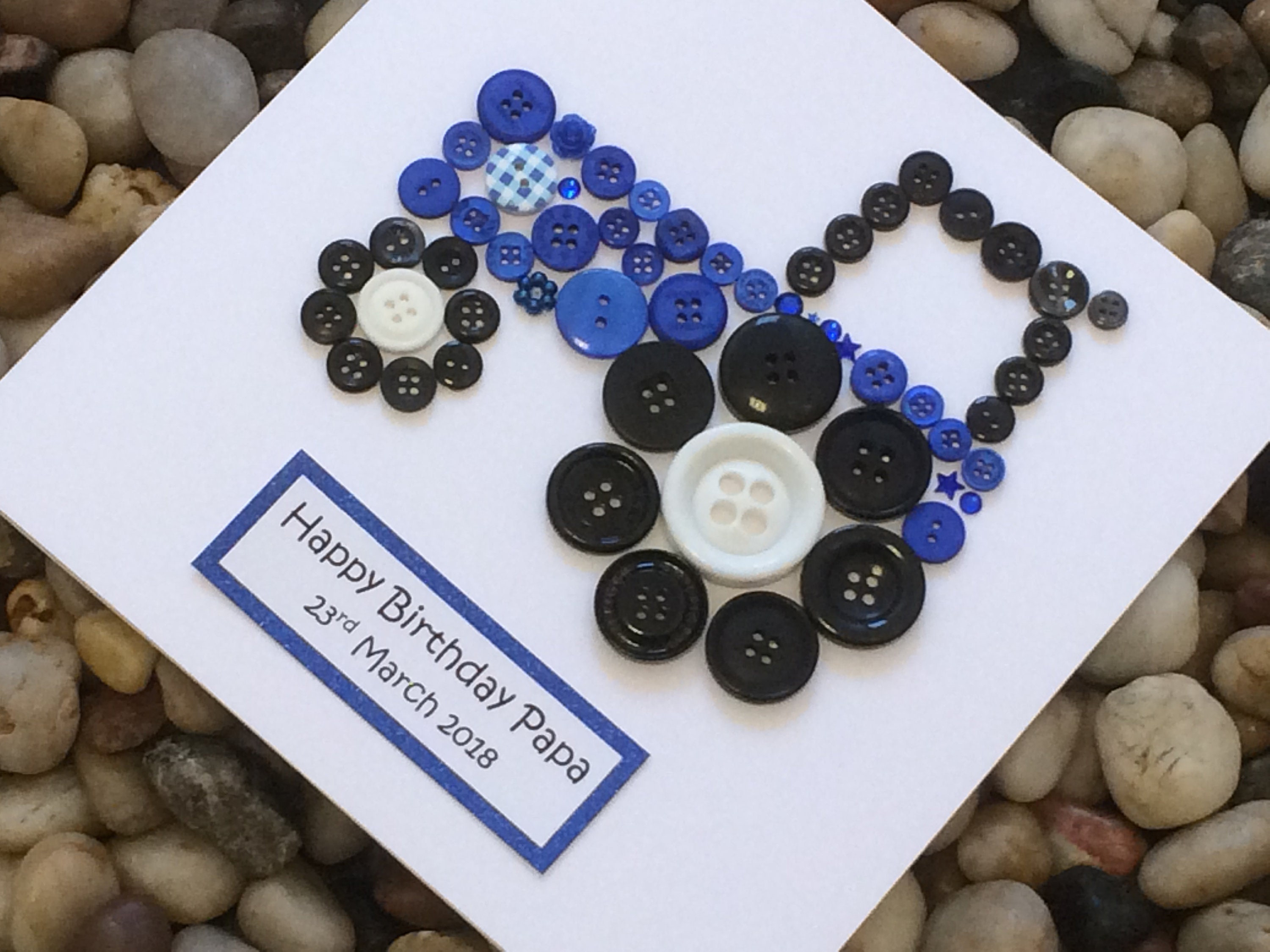 Tractor Birthday Card New Holland With Buttons Blue Tractor Etsy Tractor Birthday Card New Holland With Buttons Blue Tractor Etsy