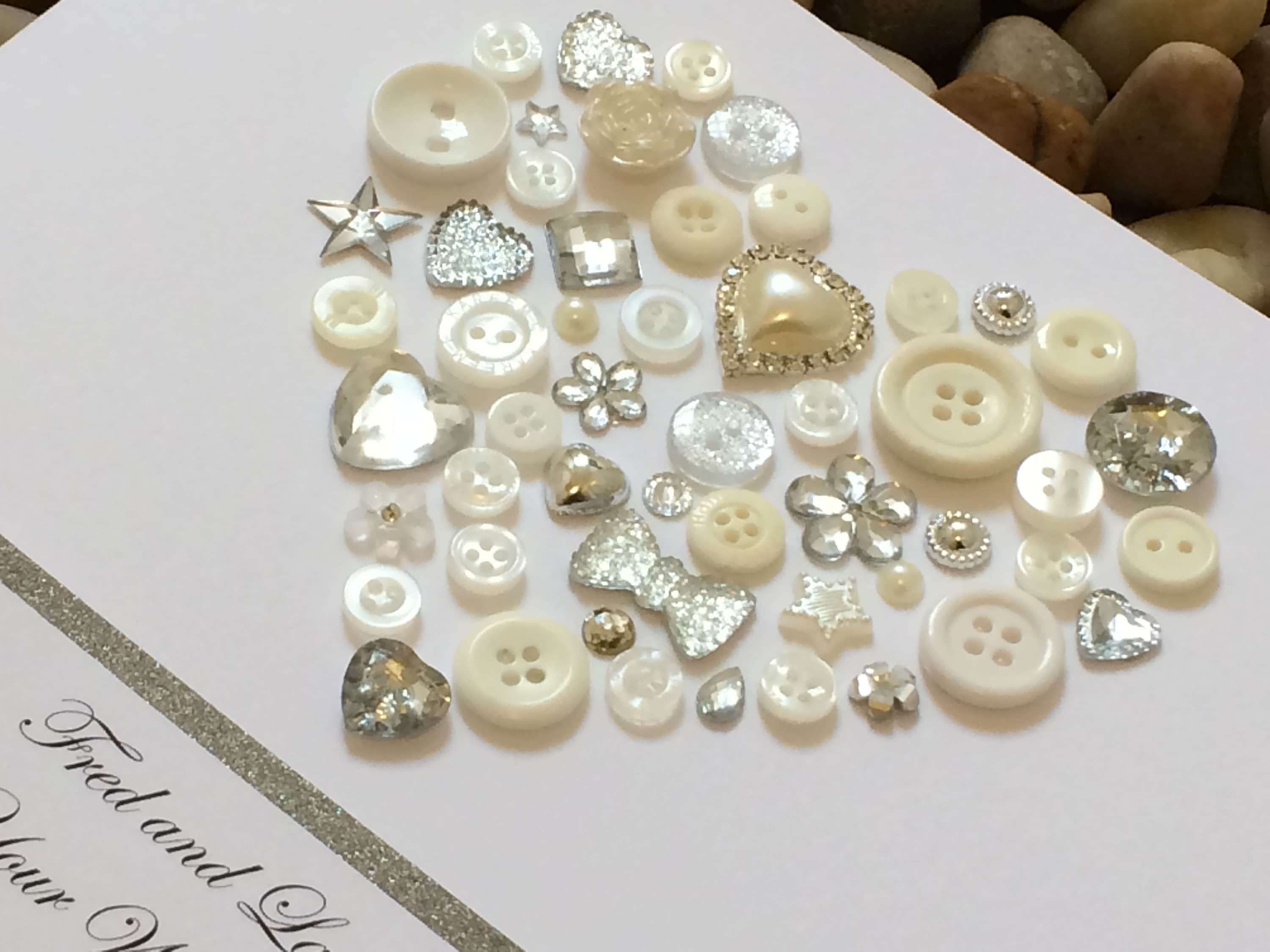 Personalised Handmade Wedding Invite Acceptance Card - RSVP, Invitation, Cake | UK - View #6