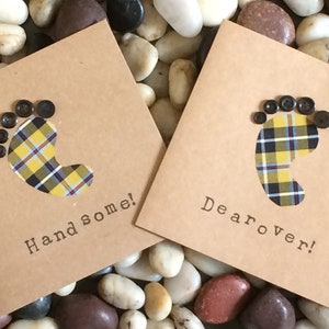 Cornish Tartan regalo, tarjeta de cumpleaños de Cornish, Cornish Saying, hecho a mano en Cornualles, Cornish National Tartan, Cornish Hunting Tartan, Kernow