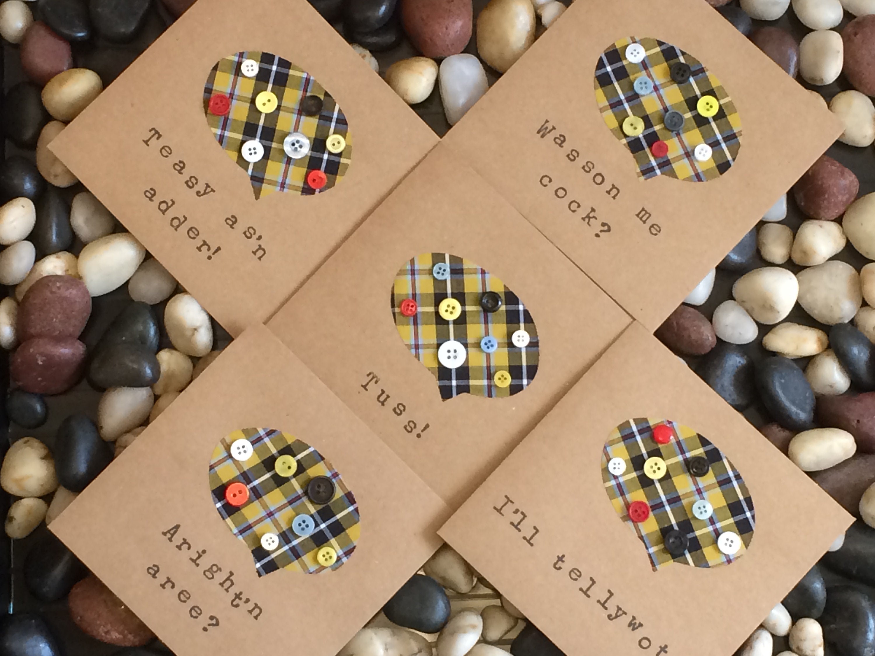 Cornish Tartan Gift Cornish Birthday Card Cornish Saying Etsy