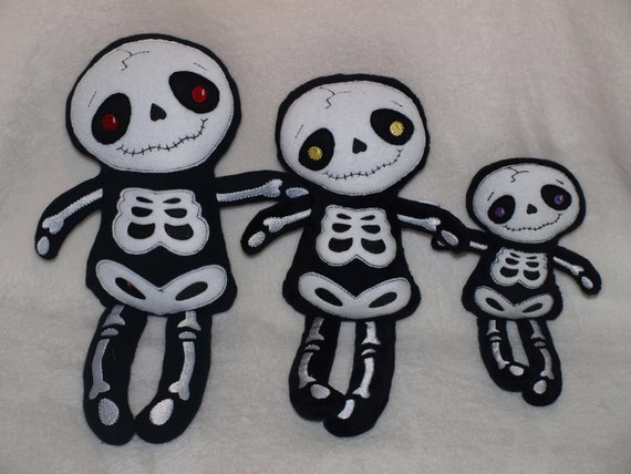 skeleton soft toy