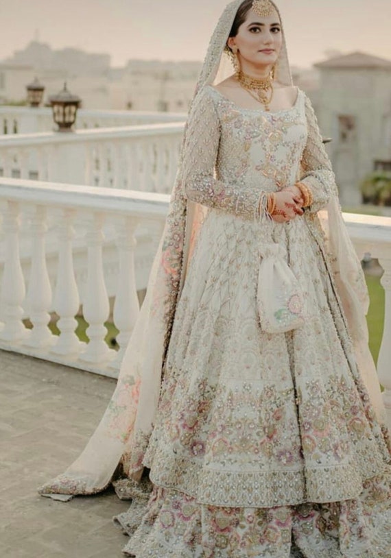 Pakistani Hochzeitskleid Brautjungfernkleid Indischer Designer - Etsy  Schweiz