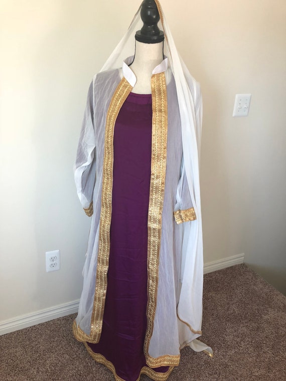 white and purple pakistani dresses
